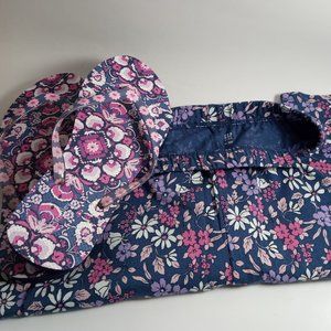 Girls - Vera Bradley - Bundled - Leggings & Flip Flops